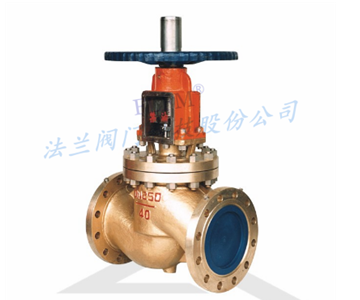 氧气管道专用铜截止阀...