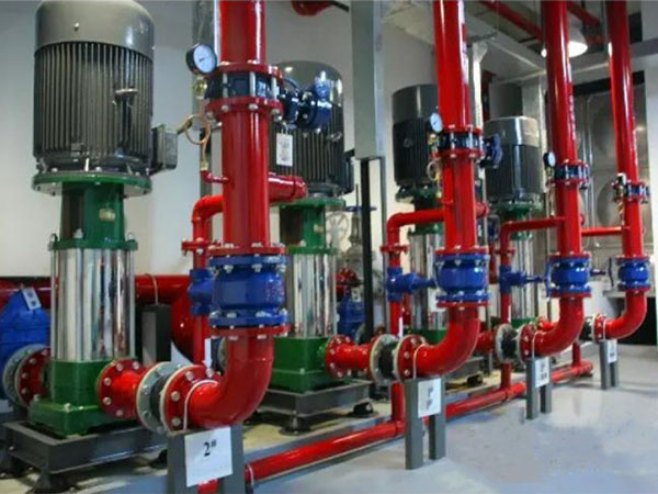 管道及消防水泵房