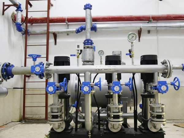 水厂供水管道泵房